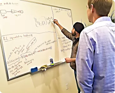Client Artwork - Innotescus Whiteboard Discussions