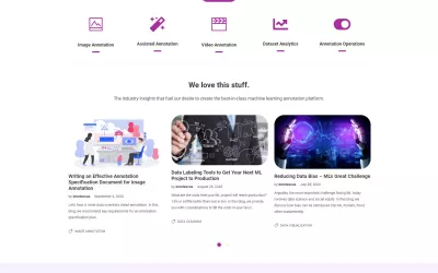 Marketing Site - Platform Feature Page - Innotescus