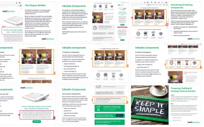 Example Slides from Custom Marketing Team Training Materials